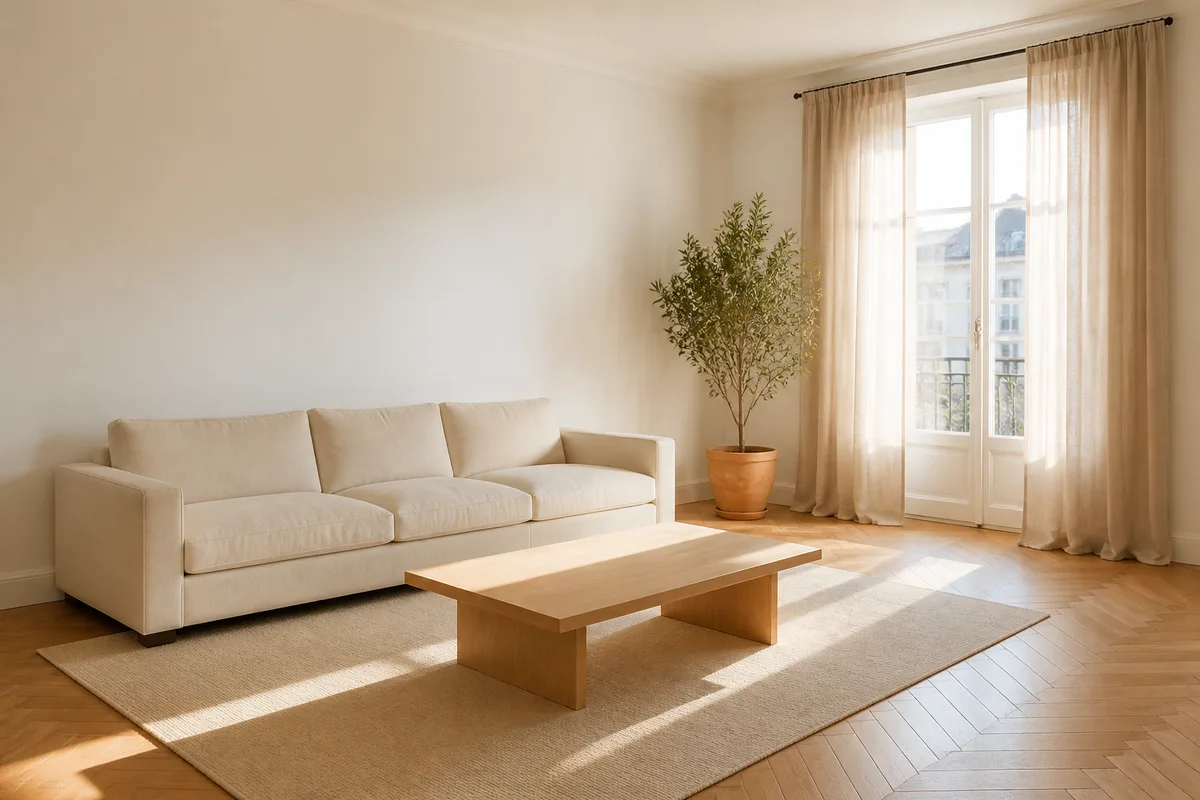 Aménager un salon de 20 m² : la méthode chiffrée