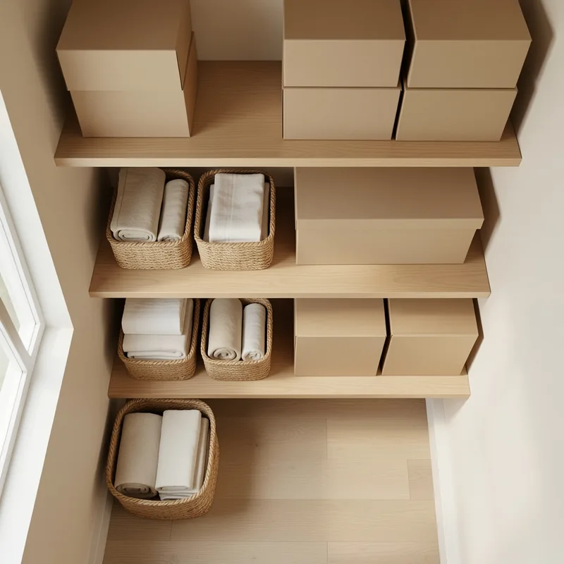 Astuces rangement maison : 12 méthodes concrètes pour gagner de l'espace
