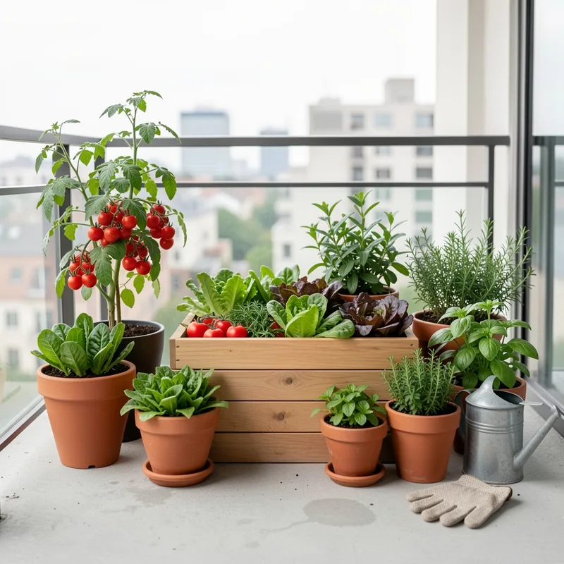 Démarrer un potager sur balcon : guide pas-à-pas pour débutants