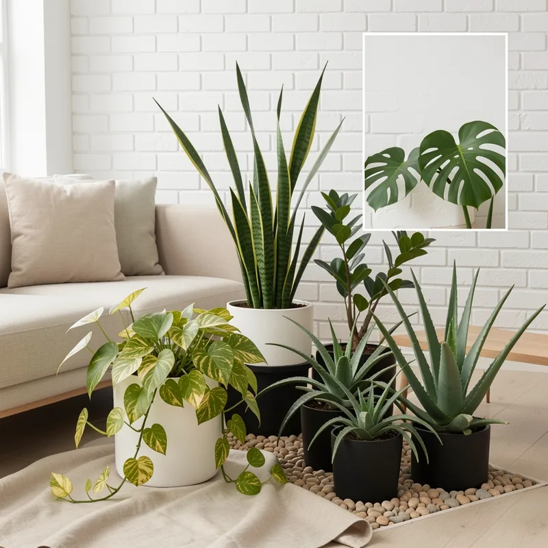 Plantes d'intérieur résistantes : 8 espèces qui pardonnent les oublis